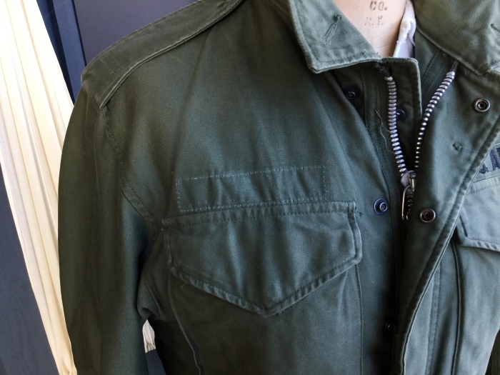60s M51最終後期型 フィールドジャケット レア チンストラップ付