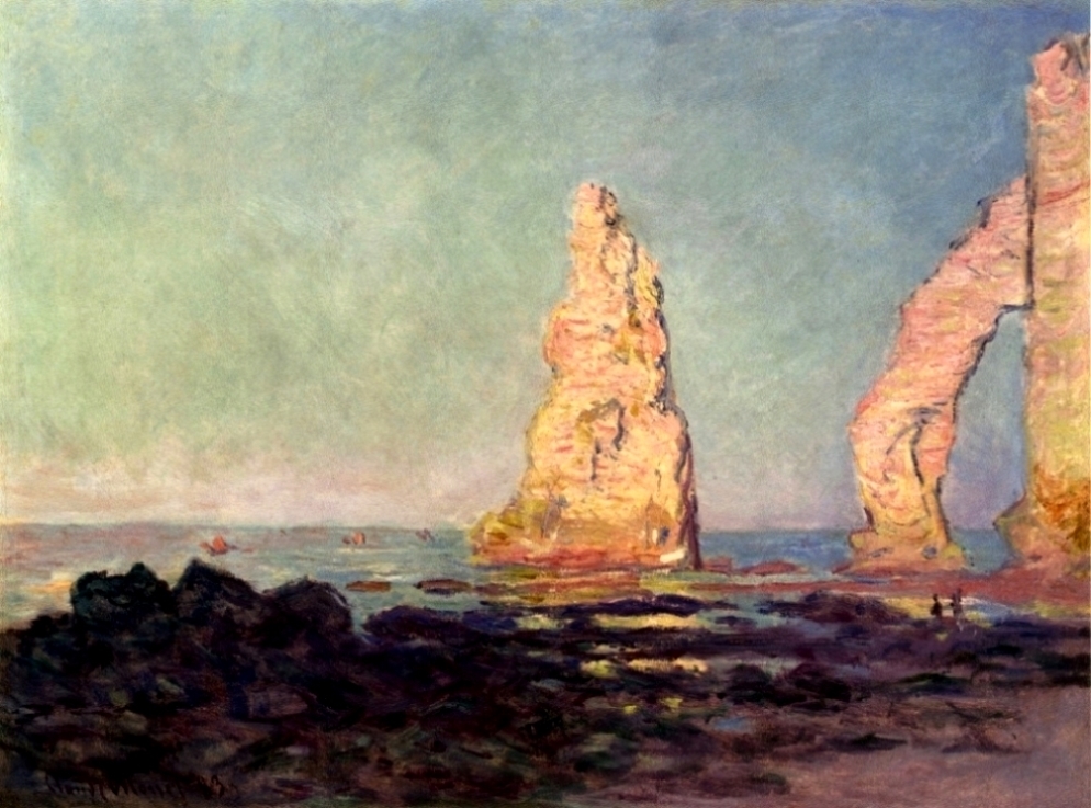 クロード・モネ、「The Cliffs at Etretat」、厳選