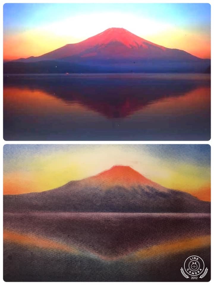 富士山講座　テーマは『麗光』_f0071893_15242327.jpg