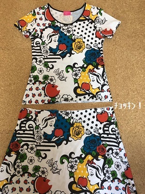 白雪姫ワンピをリメイク~♪_f0372998_19522985.jpg