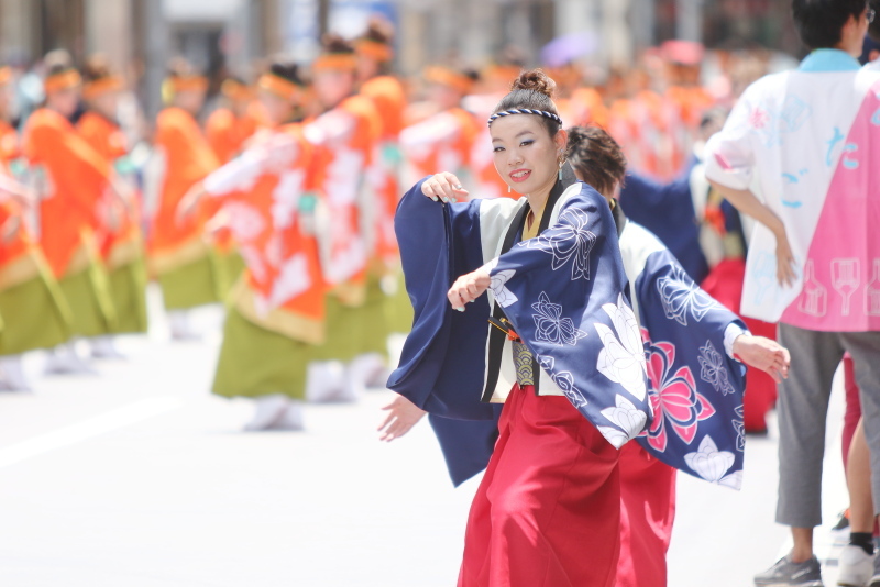 第66回よさこい祭り 本番1日目 愛宕競演場 祭屋-Saiya-よさこい踊り子隊 その2_a0077663_10581240.jpg