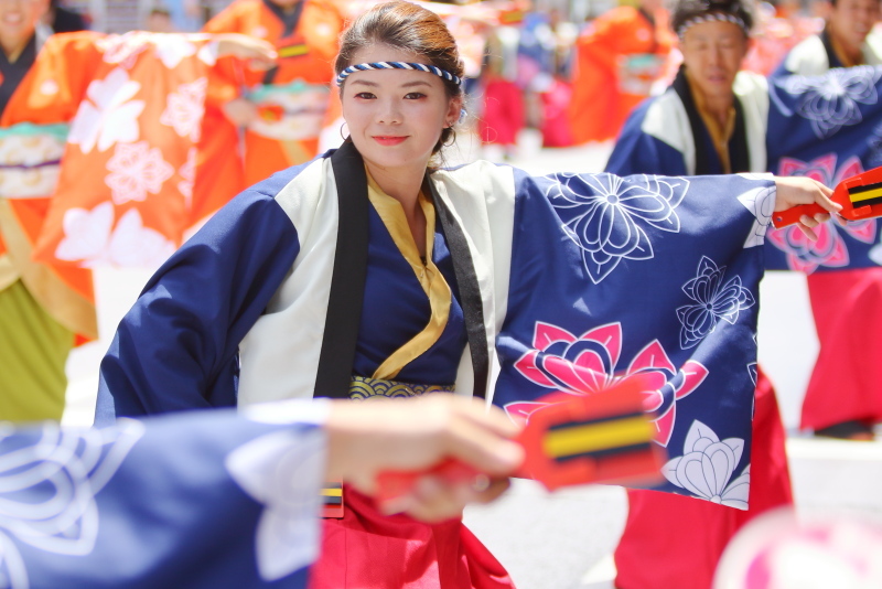 第66回よさこい祭り 本番1日目 愛宕競演場 祭屋-Saiya-よさこい踊り子隊 その3_a0077663_11010056.jpg