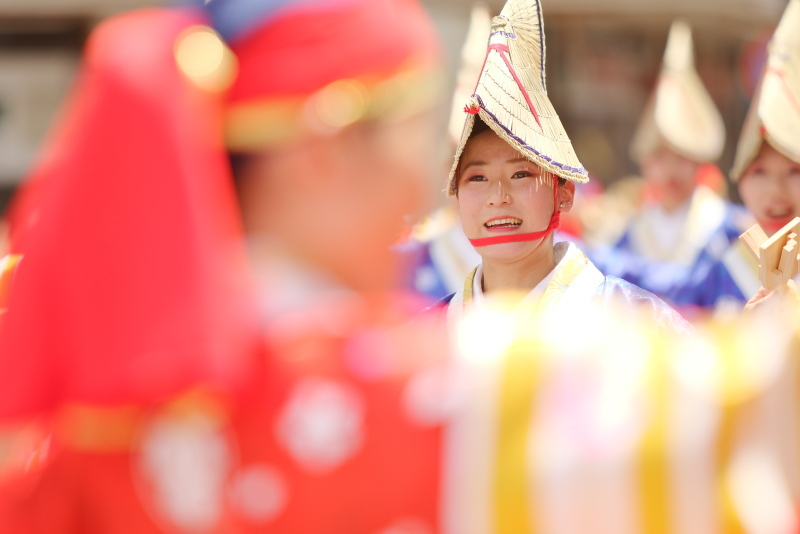 第66回よさこい祭り 本番1日目 愛宕競演場 十人十彩 その4_a0077663_13410829.jpg