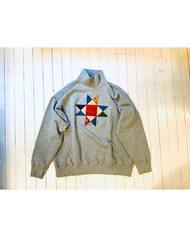 【BOHEMIANS】QUILTING BEE PATCH TURTLE LS SWEAT_d0000298_18494658.jpg