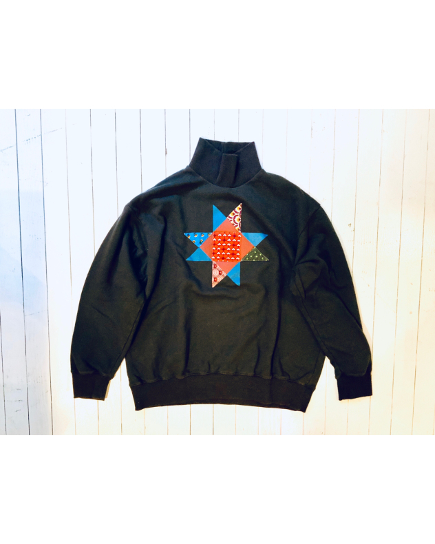 【BOHEMIANS】QUILTING BEE PATCH TURTLE LS SWEAT_d0000298_18515601.jpg