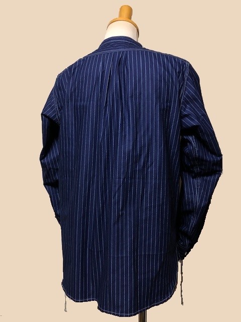 Dapper\'s LOT1342Classical Stand Collar Pullover Work Shirts|_c0144020_17264422.jpg