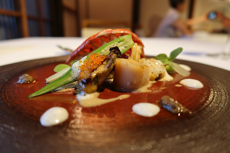 京の夏の旅2019 －京都レストランサマースペシャル　仏亜心料理 貴匠桜－_b0169330_0393773.jpg