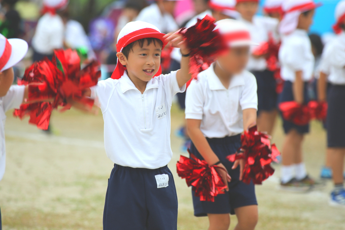 冬真の若葉小学校大運動会（１年）_e0305156_16525251.jpg