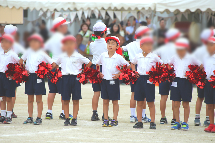 冬真の若葉小学校大運動会（１年）_e0305156_165392.jpg