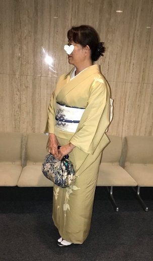 ランチ会・絞りの夏着物に鱗帯・コンサートへもご一緒に。_f0181251_18511595.jpg