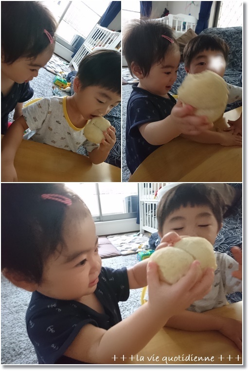 粉を振らずに(笑)牛乳入り白パンと怒ってはいけないと思いつつ…ツイ_a0348473_00394825.jpg