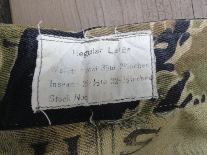 NAM戦ゴールドタイガーパンツ US Model Type I (98年復刻