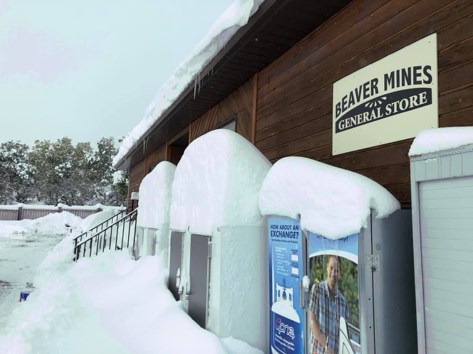 2019年10月1日 カナダ・Castle Mountain Resortの様子 この24時間で新雪50cm_e0037849_07122912.jpg
