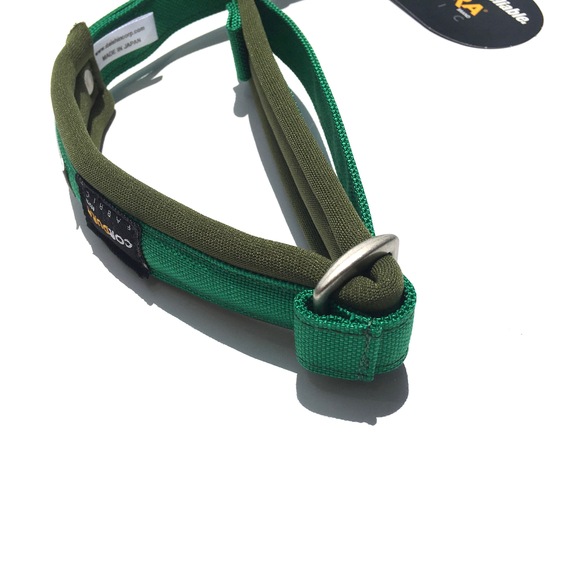 CORDURA SSD SLIP COLLAR コーデュラ スリップカラー グリーン_d0217958_12484015.jpg