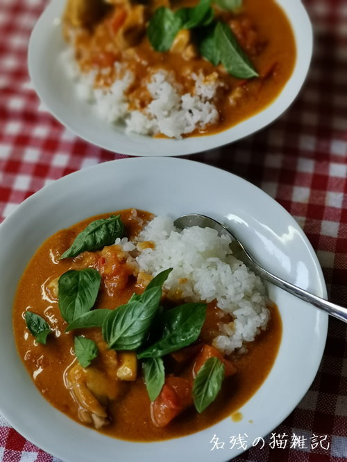 バターチキンカレー美味しい、いや、何でも美味しいよ自分で作れば : 名残りの猫雑記