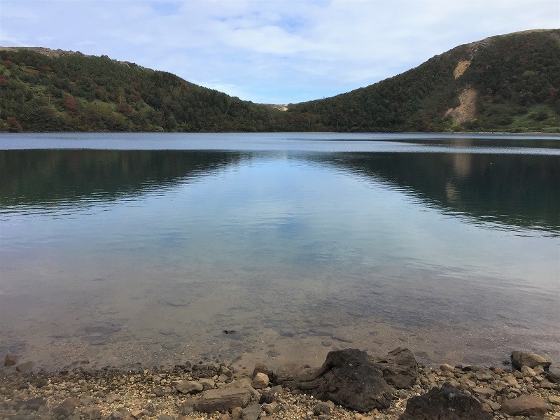 吾妻連峰　渓流ウォーキング　魔女の涙は美しかった　　　　　Stream Climbing in Bandaiazuma-Inawashiro Region in Bandai-Asahi NP_f0308721_21444458.jpg