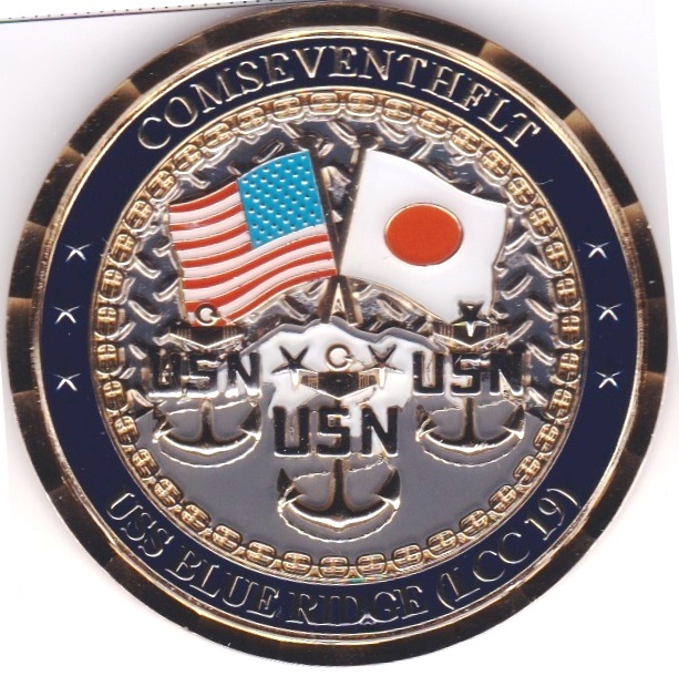 【再値下げ】米海軍横須賀基地チャレンジコイン