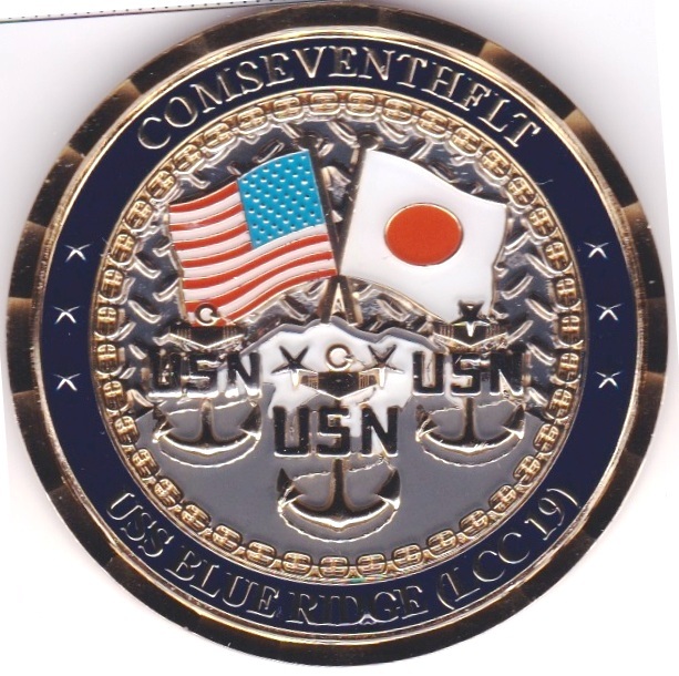 米海軍横須賀基地フレンドシップデー チャレンジコイン 2019.08 米海軍横須賀基地フレンドシップデー チャレンジコイン 2019.08