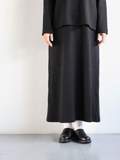 THE HINOKI　Organic Cotton L/S Layered Dress / Black_b0139281_1255338.jpg
