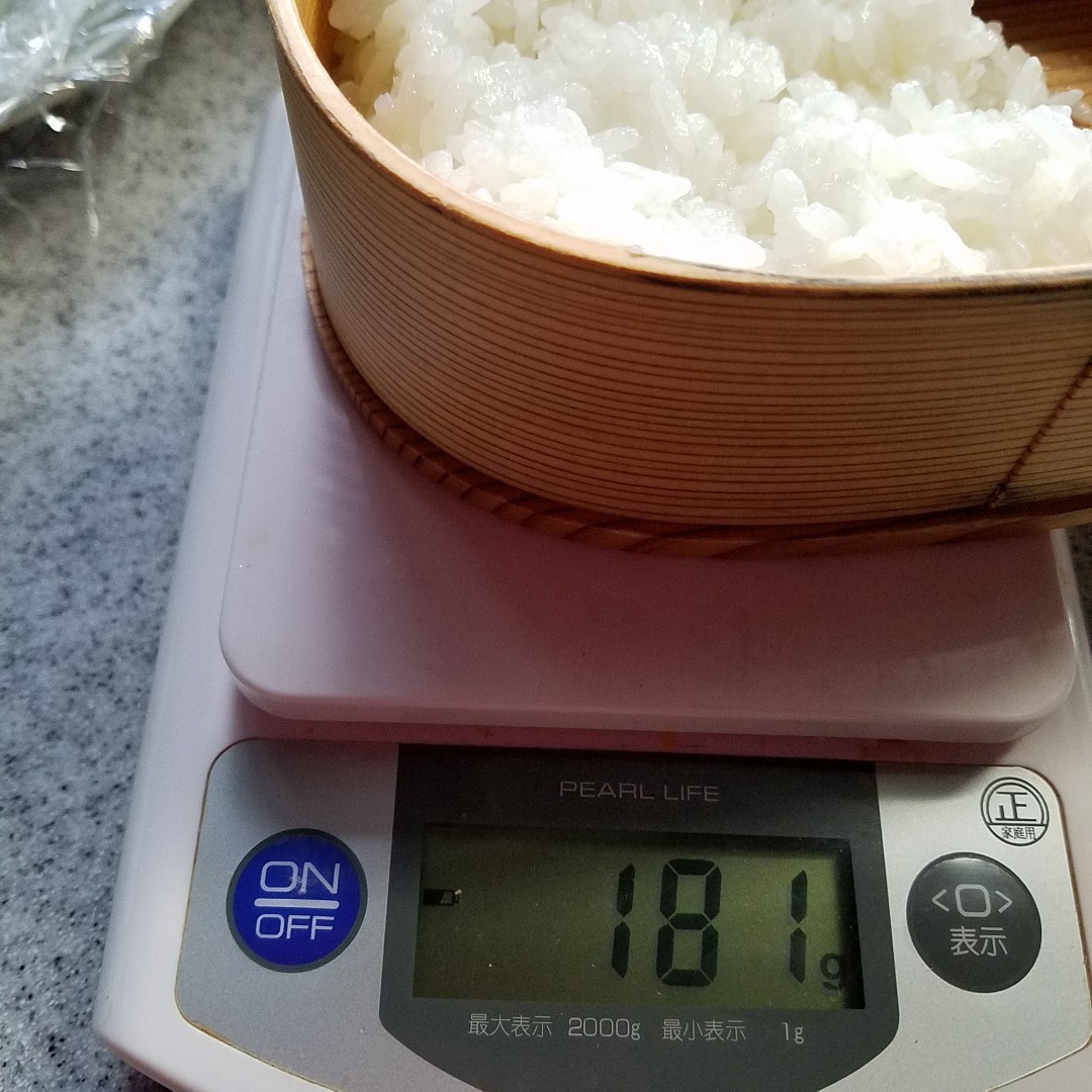 弁当のご飯は計る_d0226286_21323213.jpg