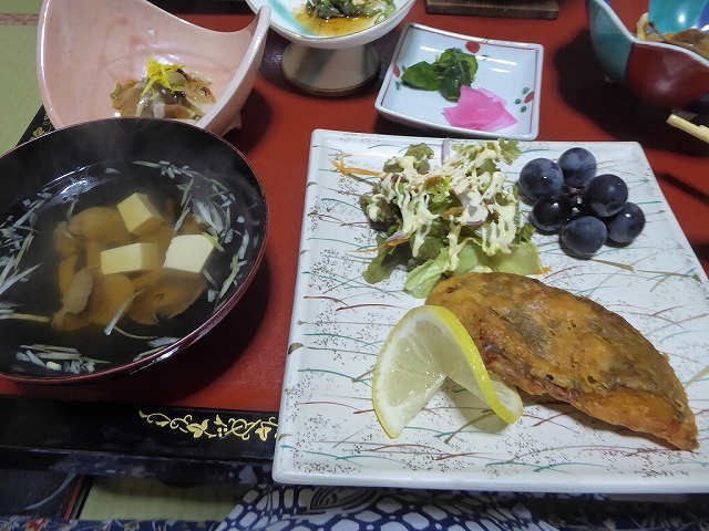 中山平温泉の三之亟湯のお風呂と料理 北海道 東日本パスで東北温泉巡りのひとり旅 ルソイの半バックパッカー旅