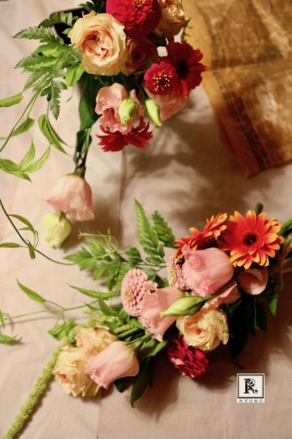 今回は「ブーケ」💐をとのみんなからのリクエストより、秋色であしらって✨_c0128489_21493662.jpg