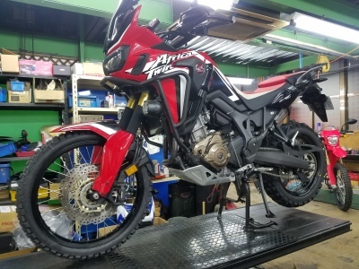 アフリカツイン CRF1000L 車検整備②　‼_e0114857_10290839.jpg