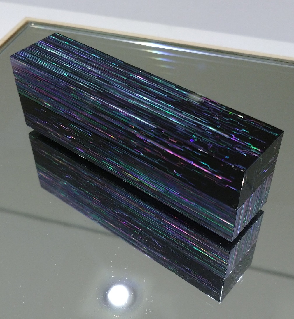 池田晃将漆芸展　電光装飾 ーCyber Effectー at 日本橋高島屋_c0002171_01391475.jpg
