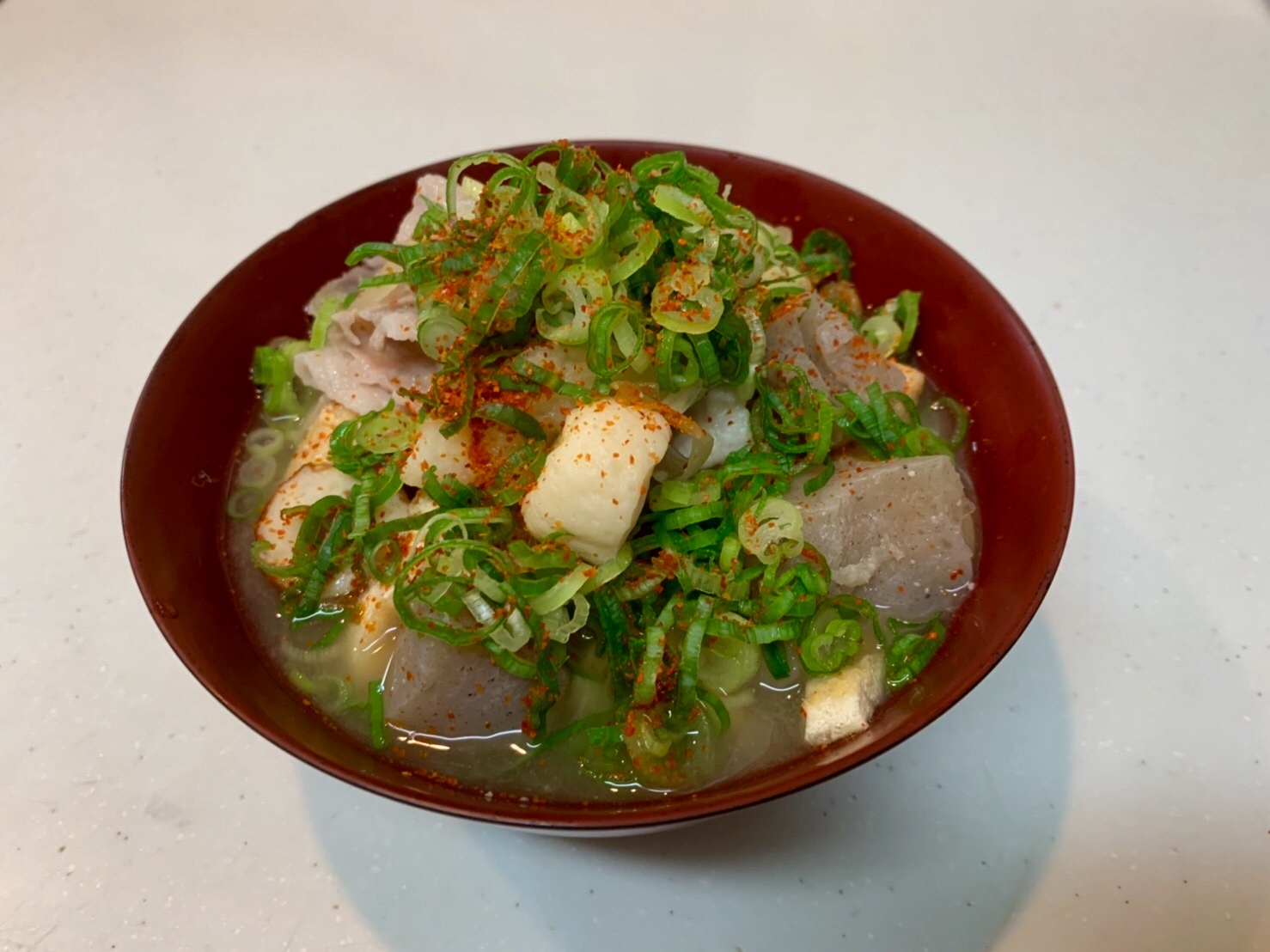焼きそばと長芋入り豚汁_a0258686_07444231.jpeg