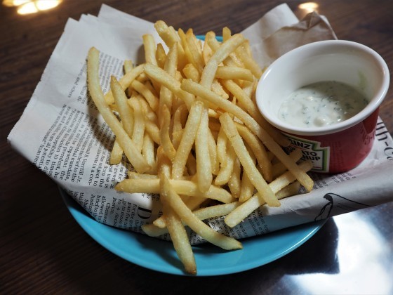 ブルーチーズソースに十宝菜_a0258686_07052777.jpg