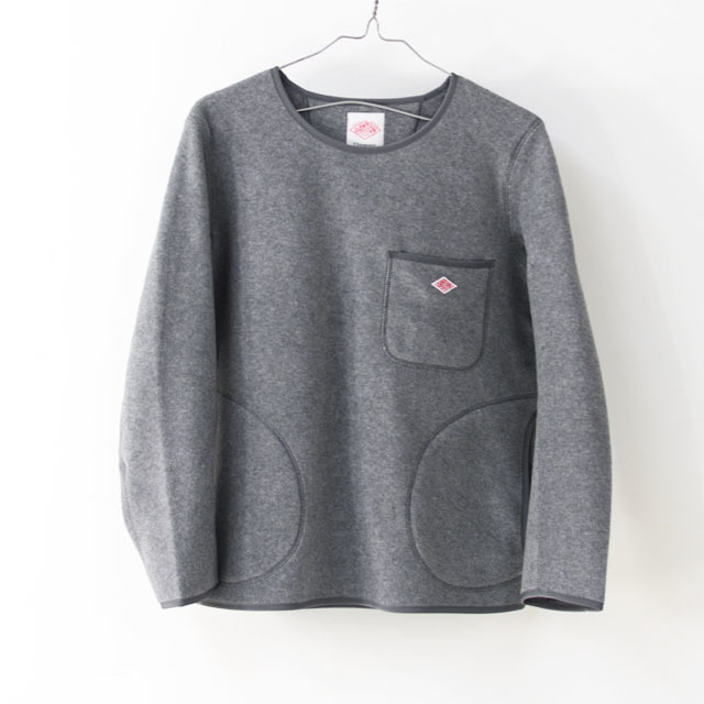 DANTON [ダントン] M's FLEECE CREW NECK PULLOVER [JD-8998