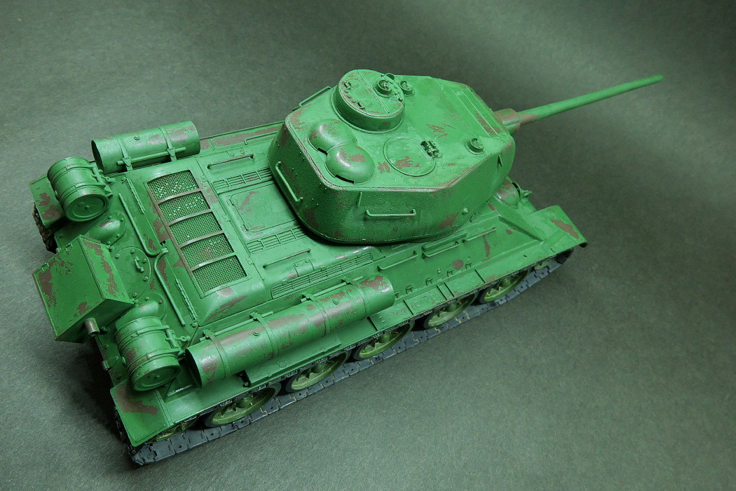 WWII ソ連軍中戦車 T34/85 : Pythagorasnap (ぴたごらスナップ)