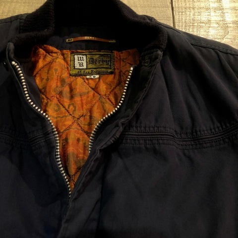 1960s \" Derby of SANFRANCISCO \" VINTAGE - ORIGINAL - DERBY JACKET \" NAVY \" ._d0172088_20331581.jpg