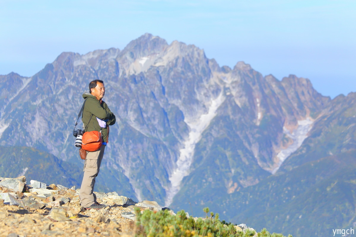 秋山シーズ到来!北アルプスの稜線へ (鹿島槍ヶ岳2)_f0157812_08100890.jpg
