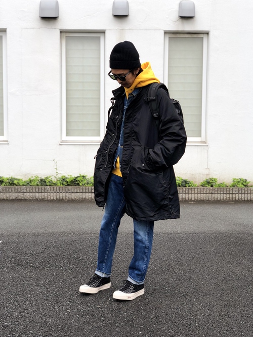 Visvim five six fish tail parka サイス1タグ衣装袋あります - パーカー