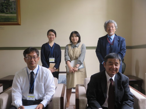 学務課 副課長 齋藤 靖 様が来館_c0075701_17150744.jpg