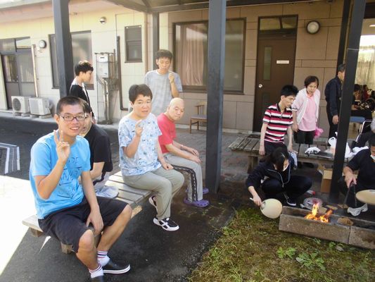 10/4 さんま焼き行事_a0154110_16202733.jpg