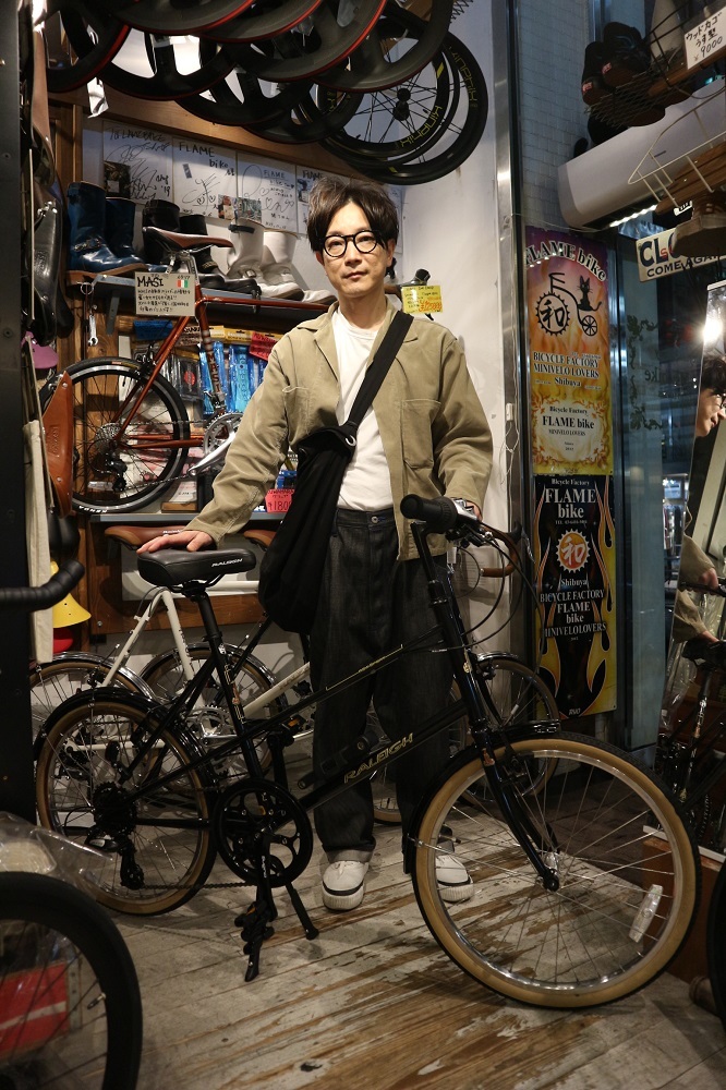 10月7日　渋谷　原宿　の自転車屋　FLAME bike前です_e0188759_19083721.jpg