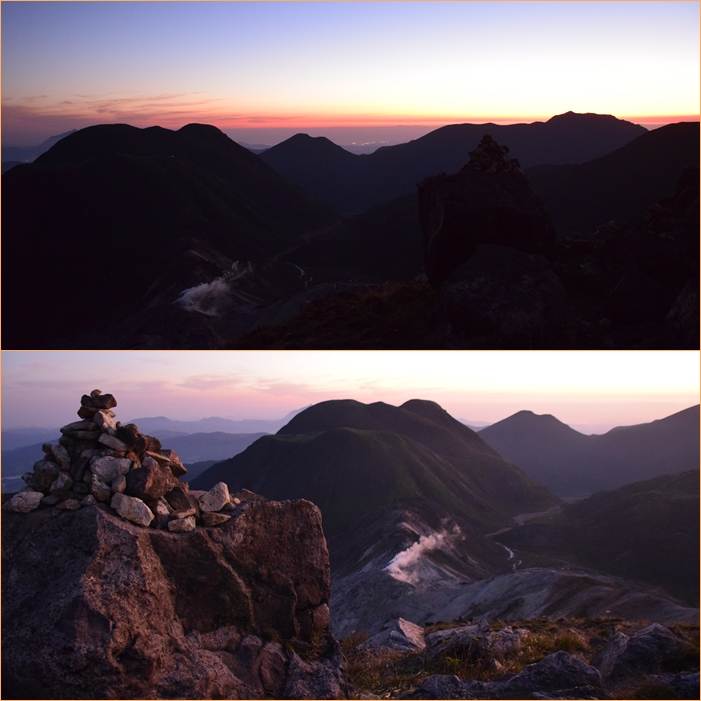 初秋の由布岳・九重・英彦山の三日間・・二日目（星生山、みそこぶし山登山）。_f0016066_7411716.jpg