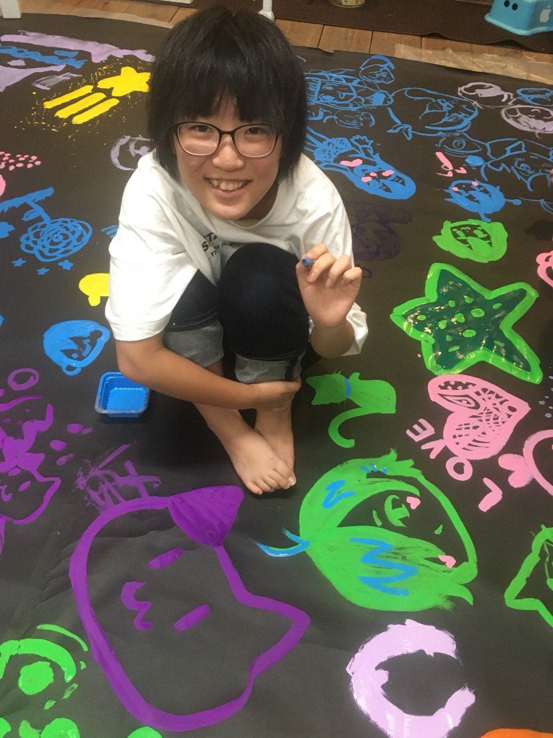 思うままに、大きな紙に。_d0076558_02004089.jpg