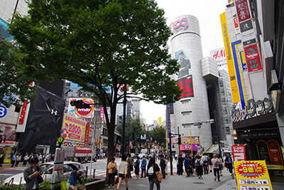 10月8日㈫の109前交差点_b0056983_15564481.jpg
