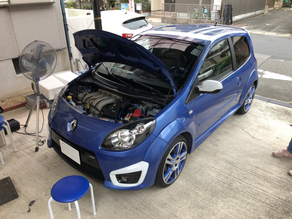 トゥインゴ2/RSゴルディーニ アーシング施工_f0032891_09491321.jpg