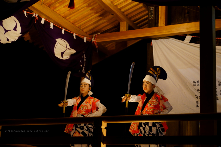 飯山市　静間神社例大祭_b0404739_15550195.jpg