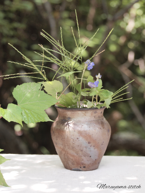 うつわのご紹介 小峠 貴美子 展 野の花 生活のうつわ Gallery円山ステッチ 佐野明子のblog