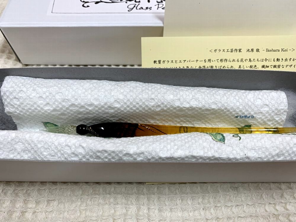 ☆きれい。ありがとう。作家さんのガラスペン☆_c0092953_23500334.jpg