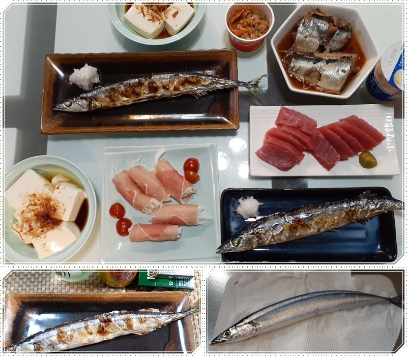 秋刀魚と回転寿司漁火_b0236665_09024669.jpg