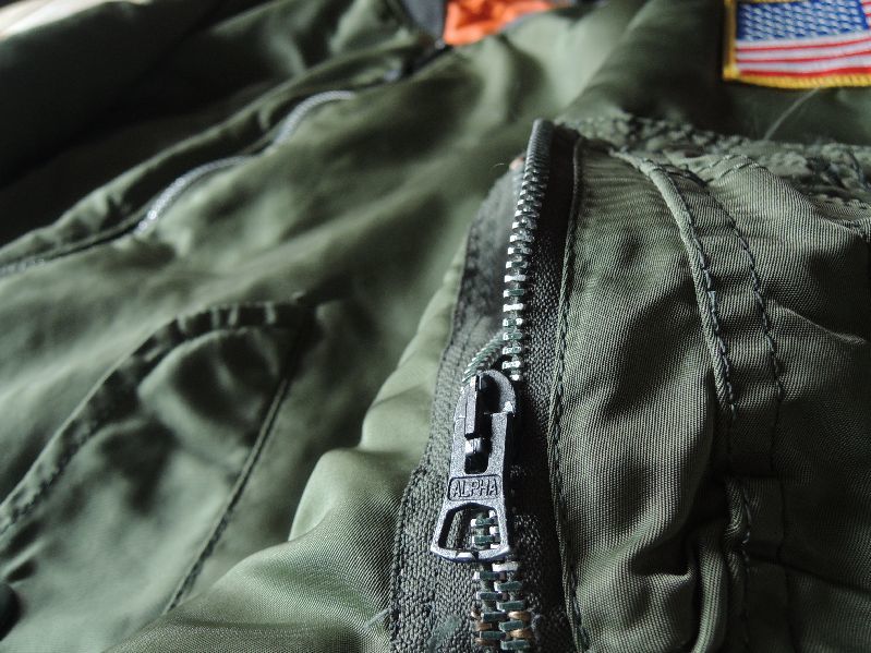 ALPHA INDUSTRIES INC. MA-I MIL-J-82790J(USAF) JACKET