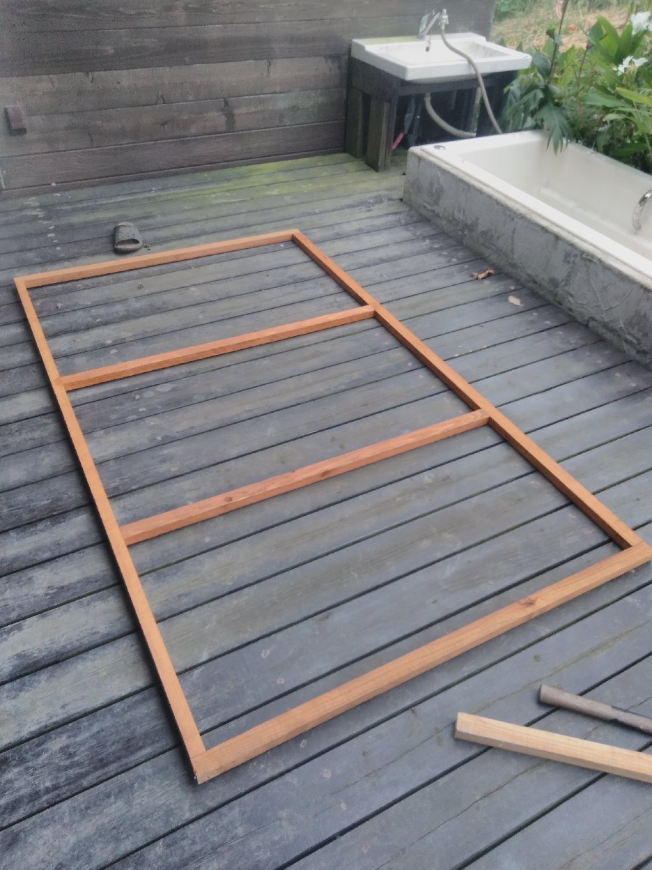 雨戸雨戸自作 南面だ のら ふら Nora Hula