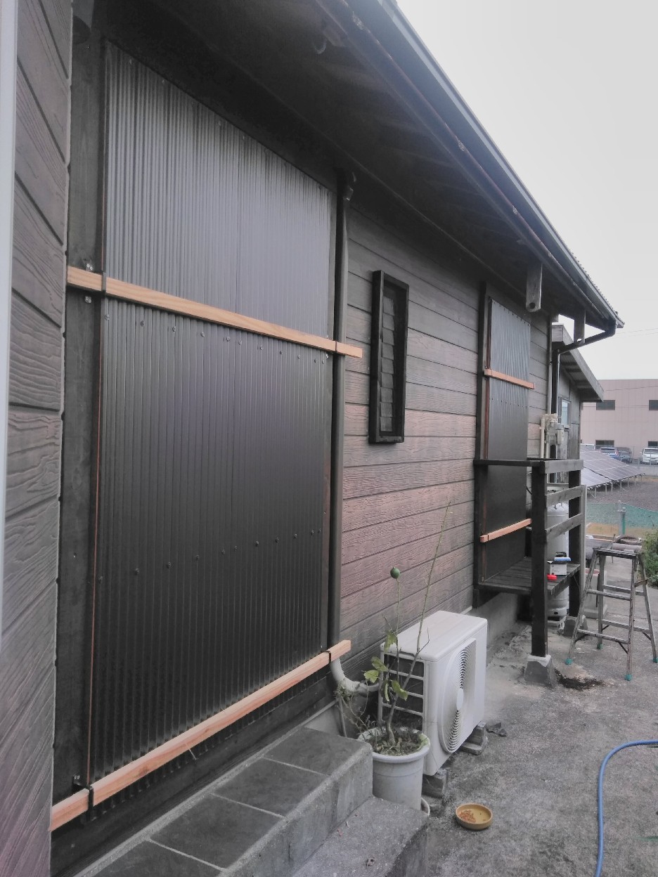 雨戸雨戸自作 南面だ のら ふら Nora Hula