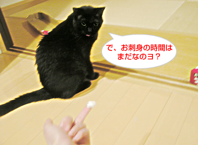 お酒>お刺身>スイーツ なのヨ~_a0389088_17120060.jpg